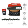 Corrente Motosserra 3/8" 1,5mm multicromo